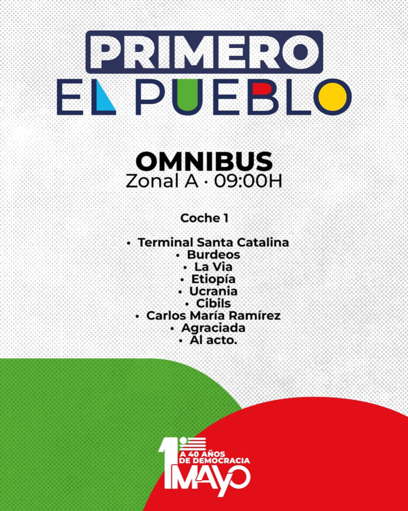 1° de mayo