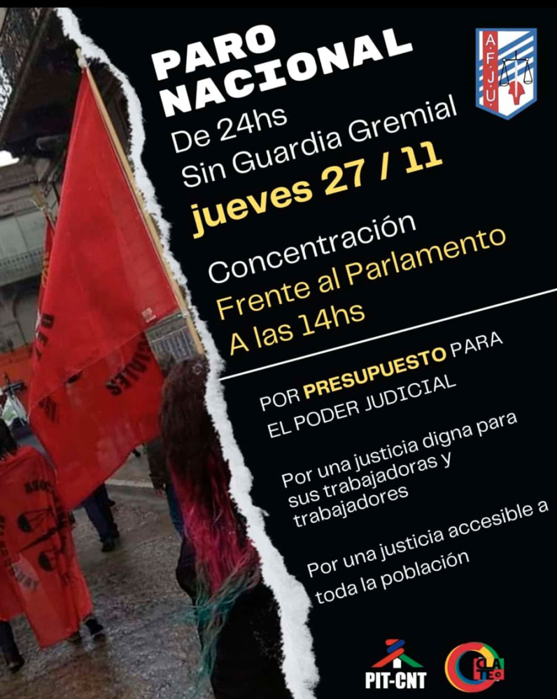 paro judiciales