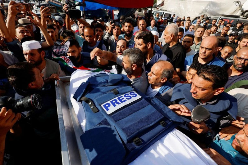 prensa Gaza