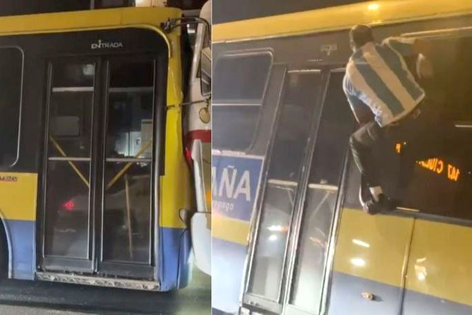agresion bus